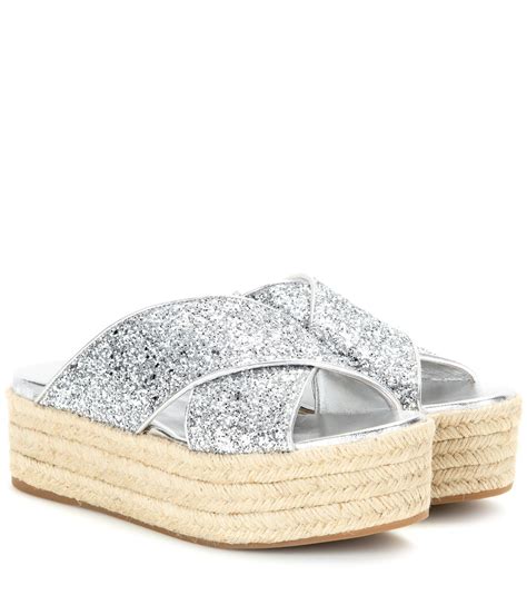 Miu Miu Women's Platform Sandals & Slides 